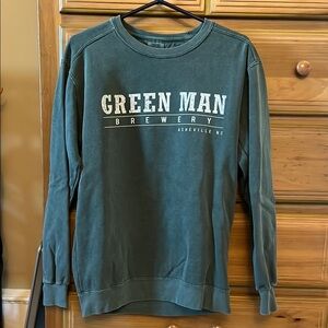 Green Man Brewery Comfort Colors Crewneck Sweater